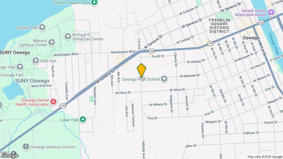 51 Hillside Ave Map and Location Details