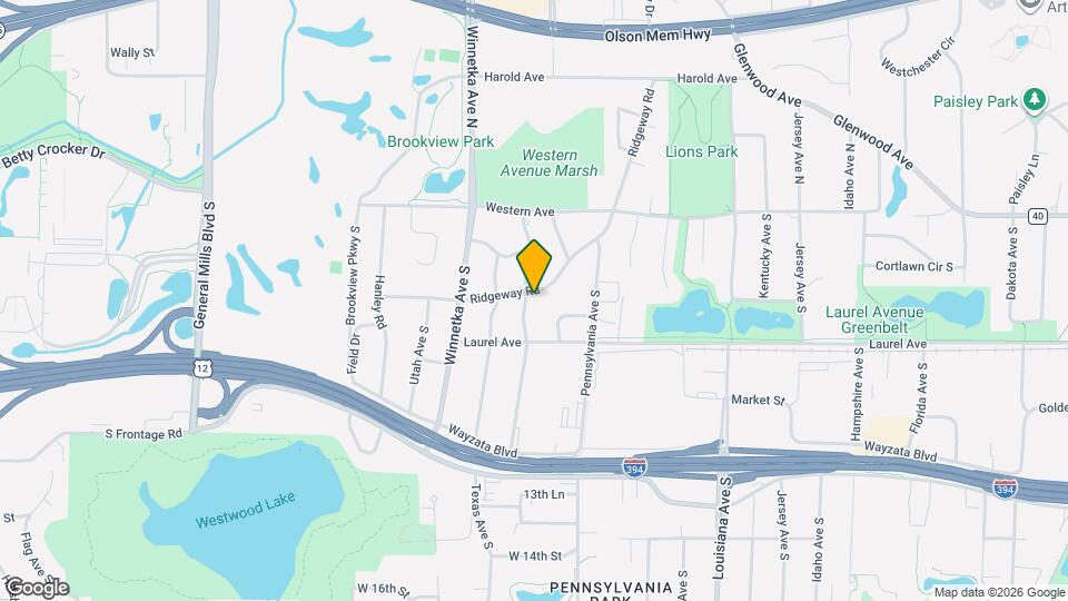 401 Rhode Island Ave S Mapa y Detalles de la Ubicación