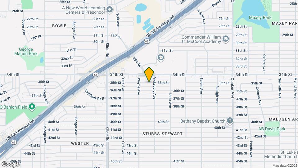 4909 35th St Map and Location Details