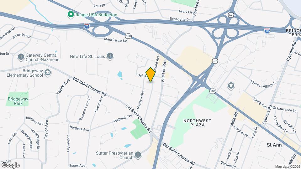 3817 Raymond Ave Map and Location Details