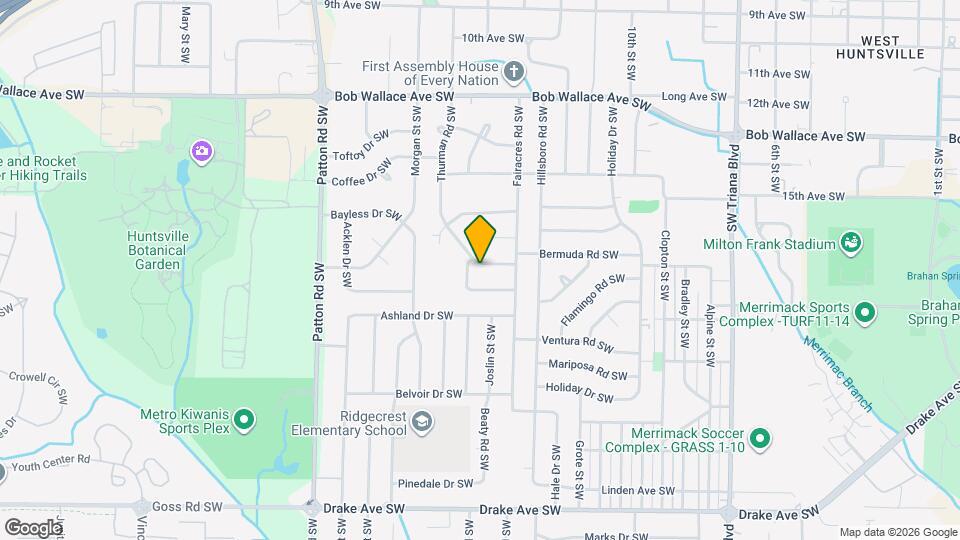 3012 Thurman Rd SW Map and Location Details