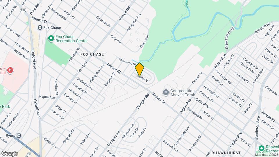 1220 Fuller St Map and Location Details