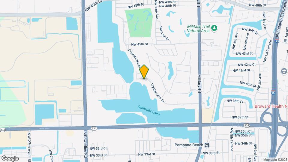 4059 Crystal Lake Dr Map and Location Details