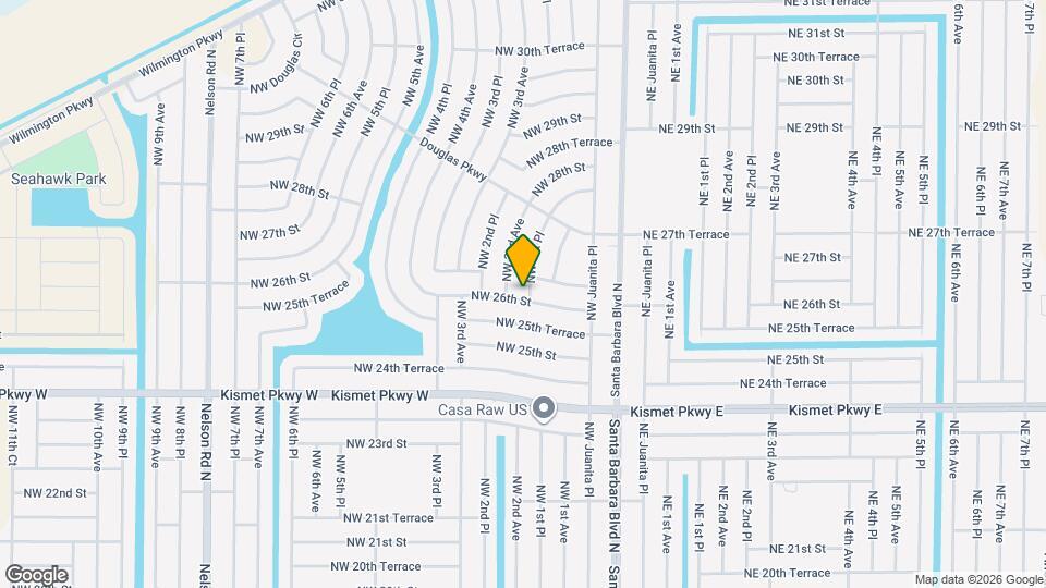 2600 NW 1st Pl Map and Location Details