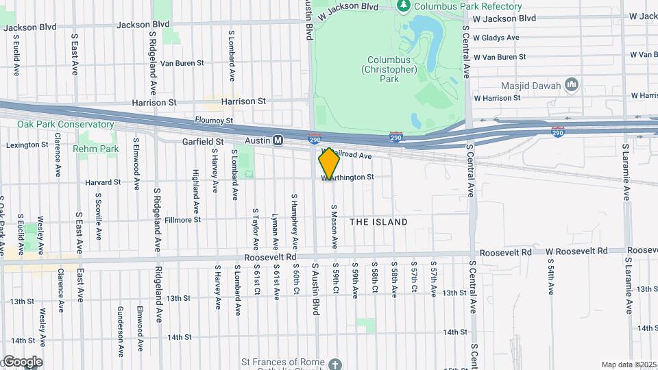 1010 S Mason Ave Map and Location Details