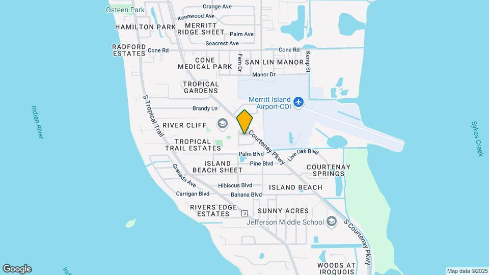 935 S Courtenay Pkwy Map and Location Details