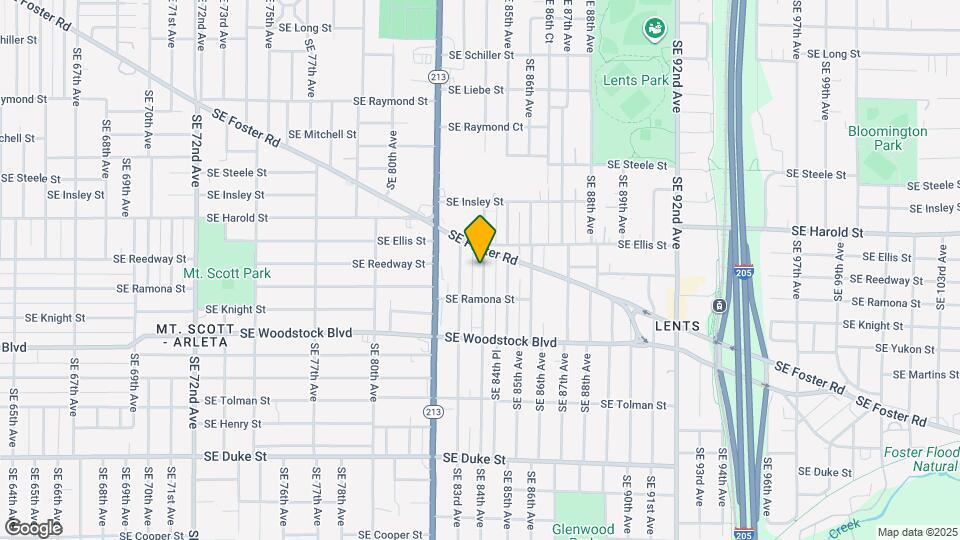5635 SE 84th Ave Mapa y Detalles de la Ubicación