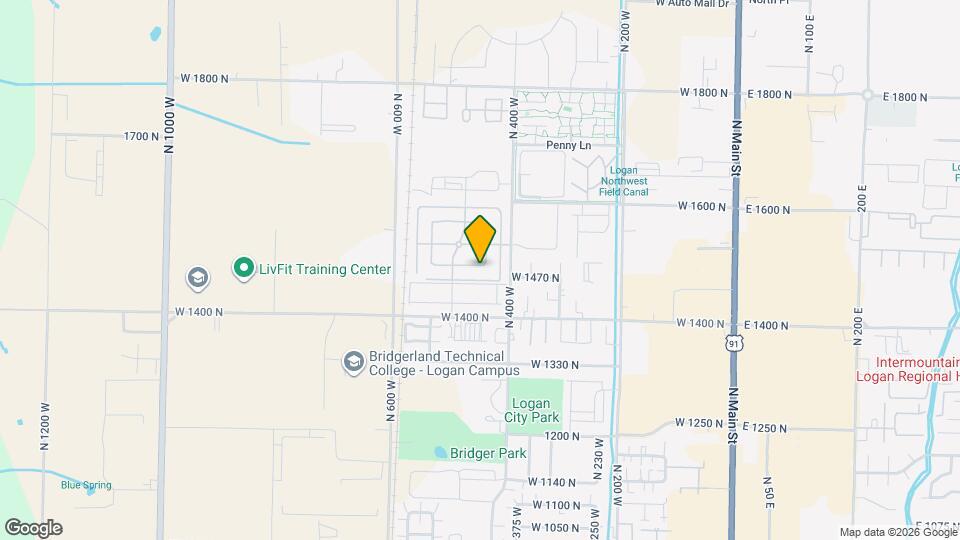 462 W 1490 N Mapa y Detalles de la Ubicación