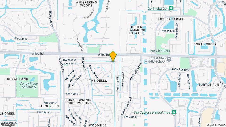 4391 NW 75th Ave Map and Location Details