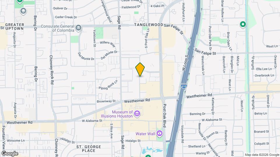 2400 McCue Apts. Map and Location Details