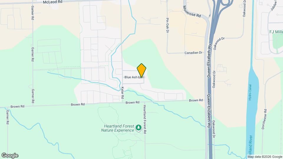 8008 Blue Ash Ln Map and Location Details