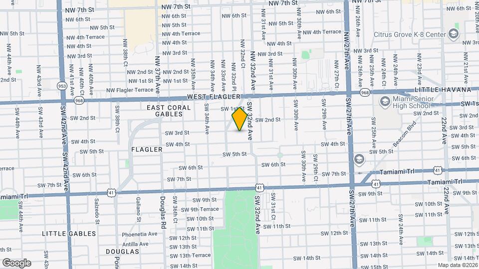 3244 SW 3rd St Map and Location Details