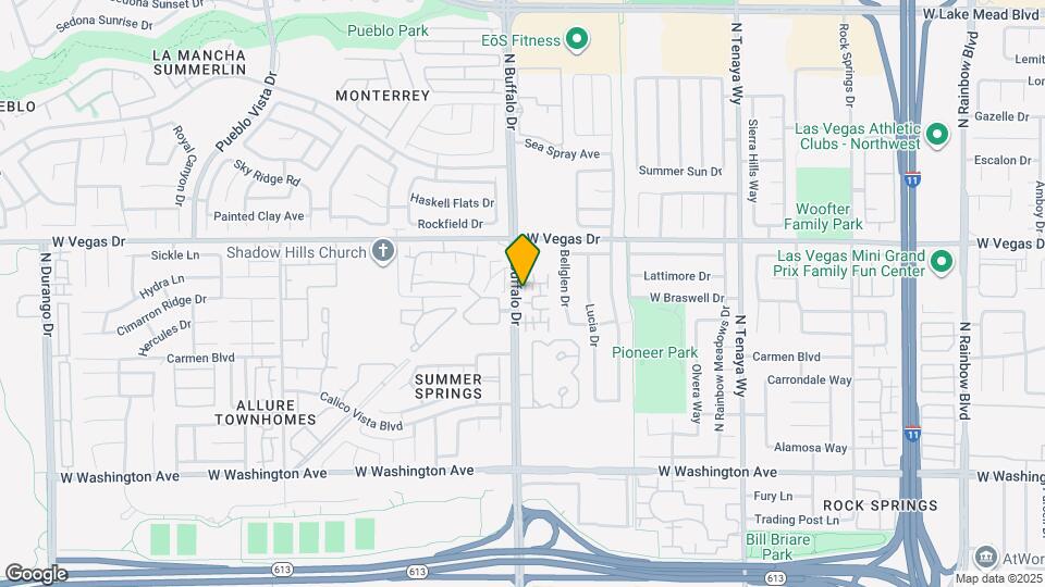 1445 Little Spring Ct Mapa y Detalles de la Ubicación