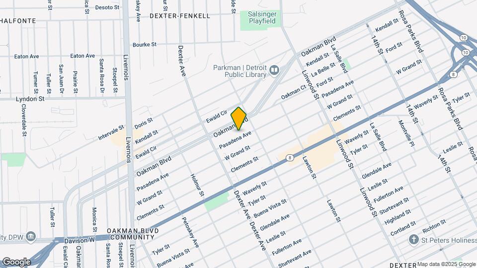 3266 Pasadena St Map and Location Details