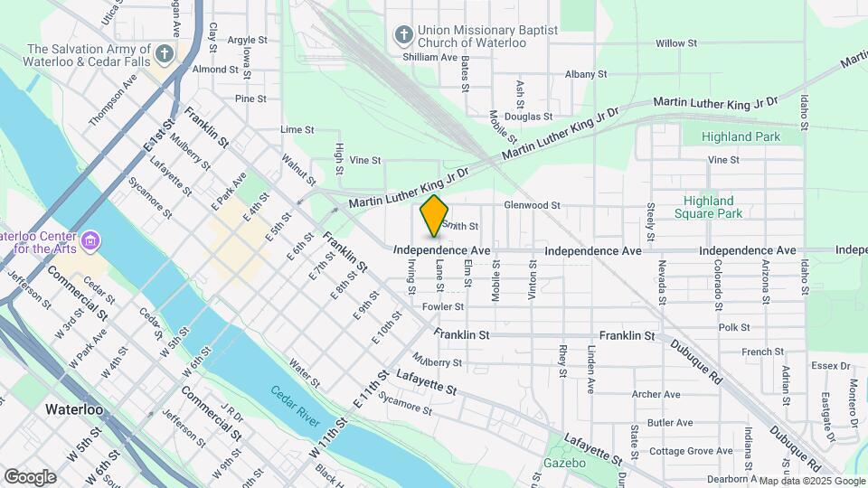 227 Independence Ave Map and Location Details