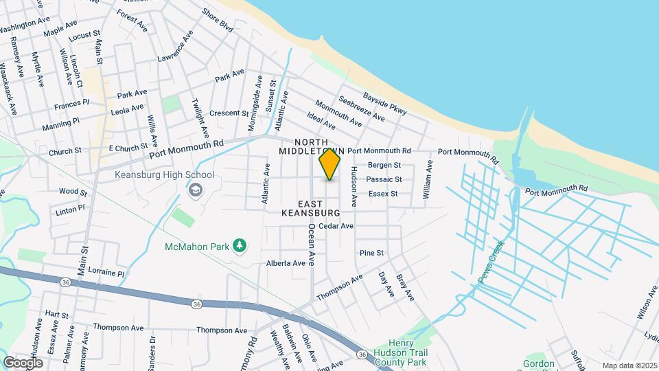 722 Monmouth Pkwy Map and Location Details