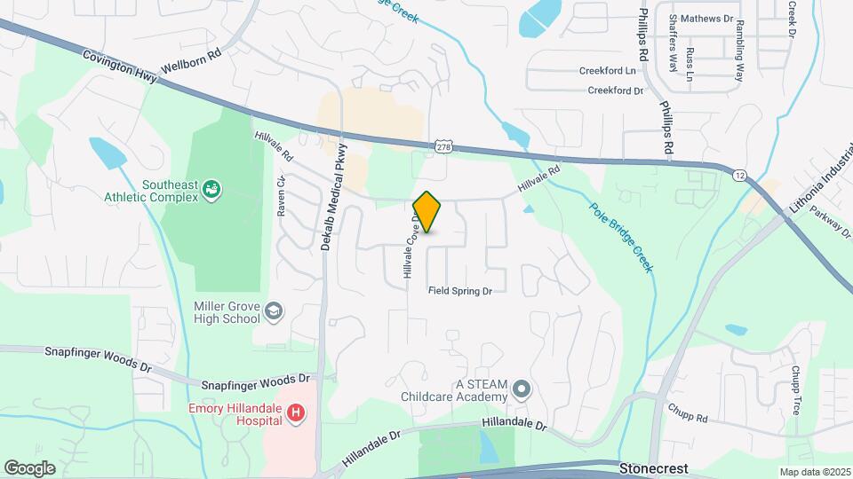 2770 Field Spring Dr Map and Location Details