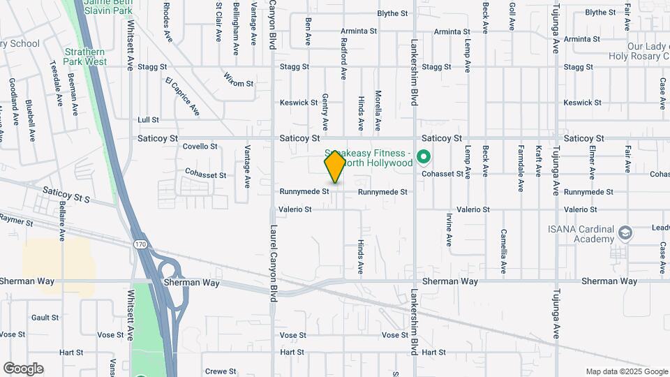 11913 Runnymede St Map and Location Details