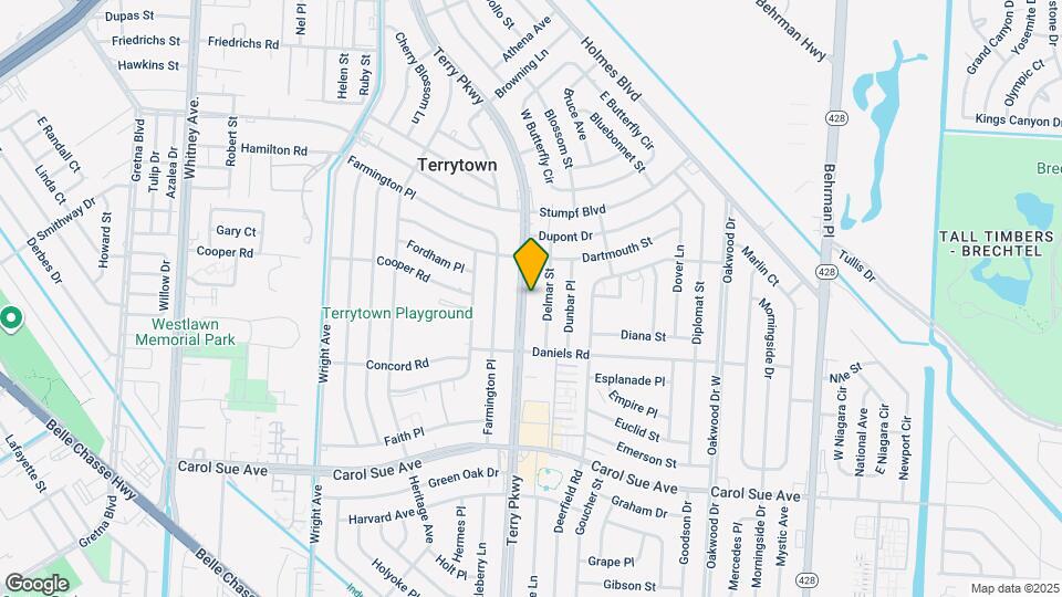 545 Terry Pkwy Map and Location Details