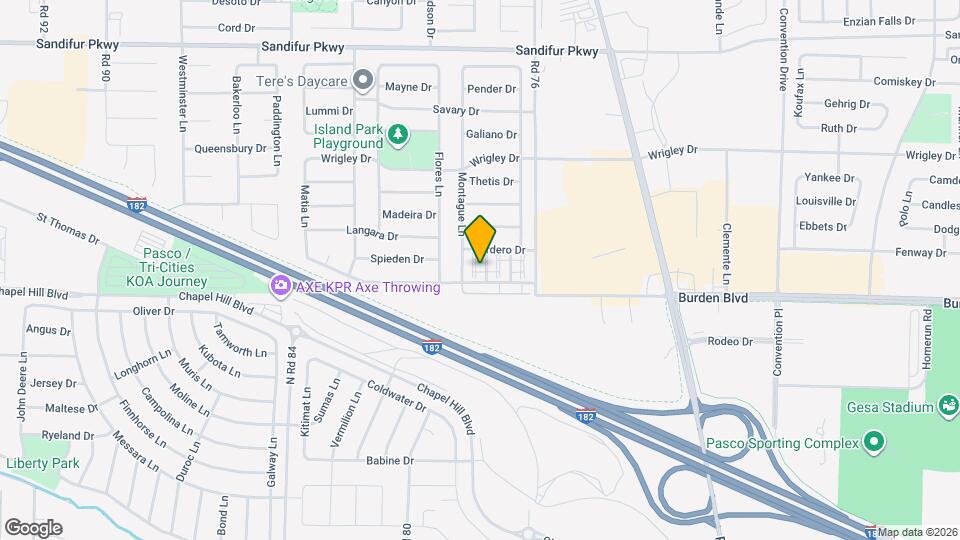 4808 Porlier Ln Map and Location Details