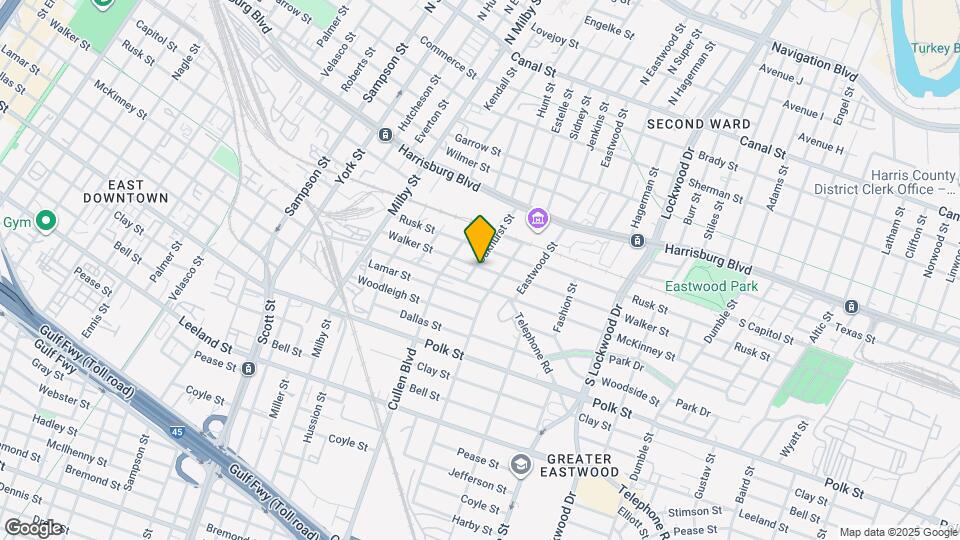 903 Oakhurst St Map and Location Details