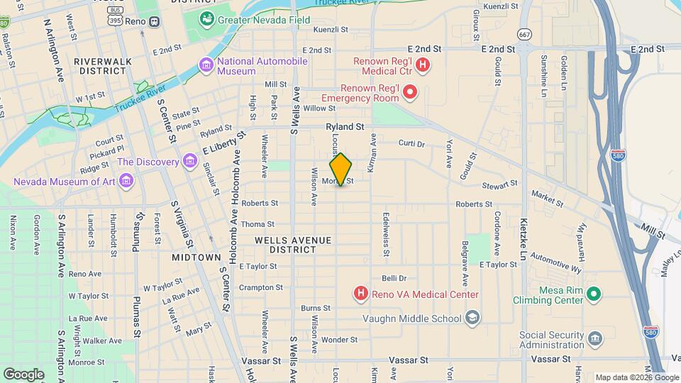 520 Locust St Map and Location Details