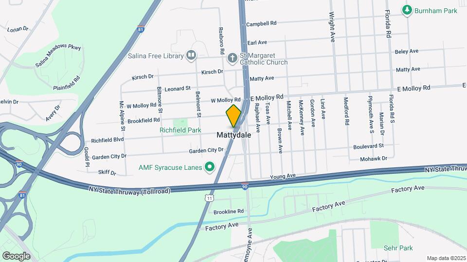 2009 Brewerton Rd Map and Location Details