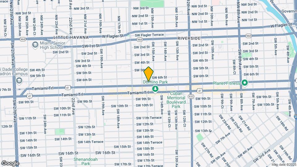 1535 SW 7th St Map and Location Details