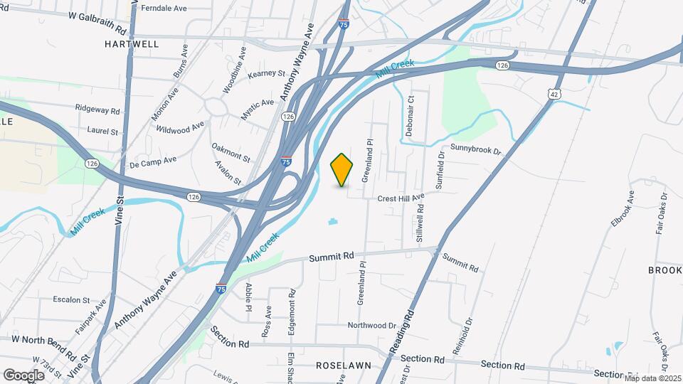 7809 Dawn Rd Mapa y Detalles de la Ubicación