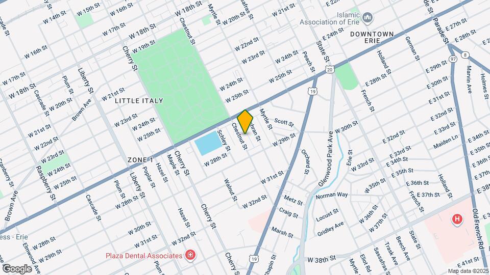 2647 Chestnut St Mapa y Detalles de la Ubicación