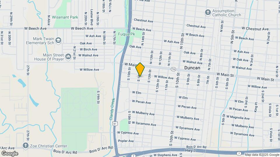 106 S 14th St Mapa y Detalles de la Ubicación