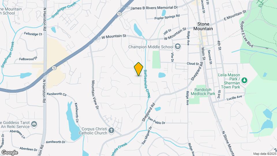 808 Parkstone Dr Map and Location Details