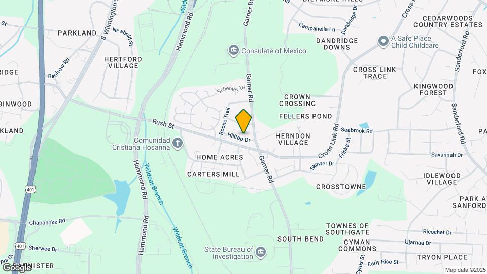 523 Hilltop Dr Map and Location Details