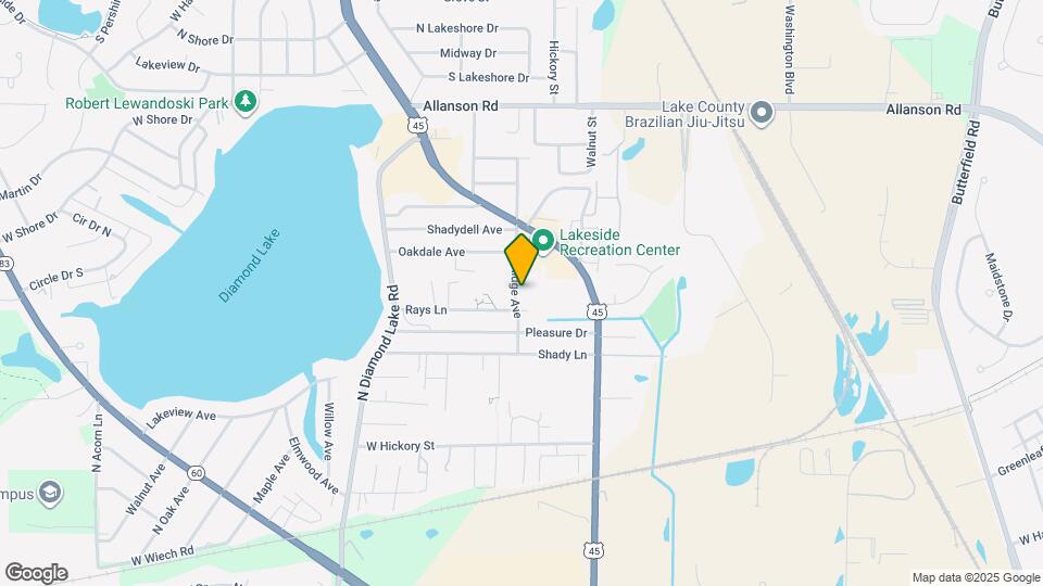 933 Ridge Ave Map and Location Details