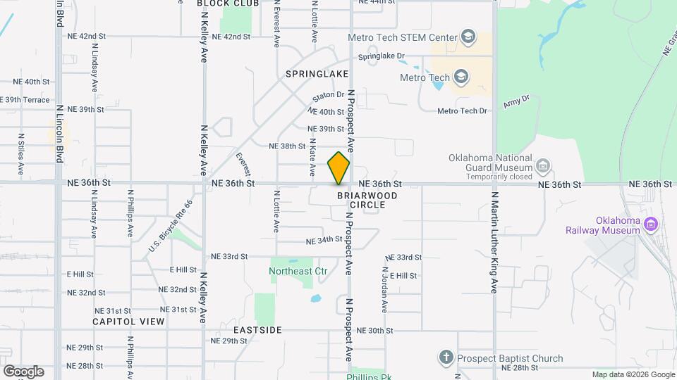 1436 NE 34th St Map and Location Details