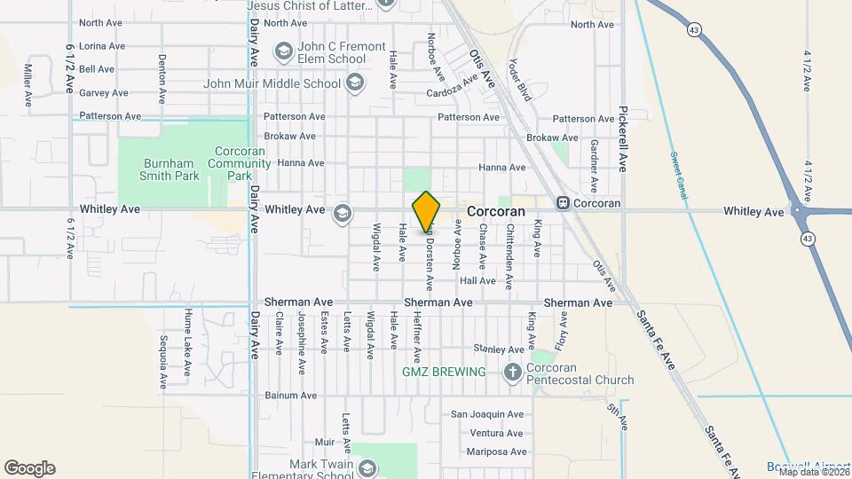 1142 Van Dorsten Ave Map and Location Details