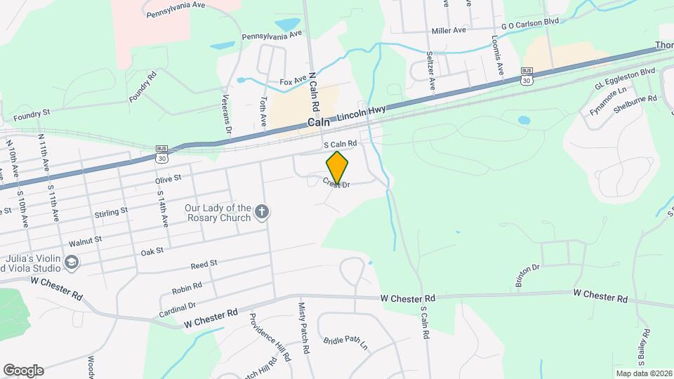 203 Andrew Rd Map and Location Details