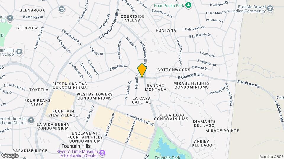 13826 N Saguaro Blvd, Unit 202 Mapa y Detalles de la Ubicación