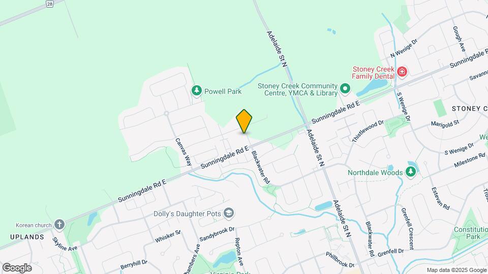 865 Kleinburg Drive Map and Location Details
