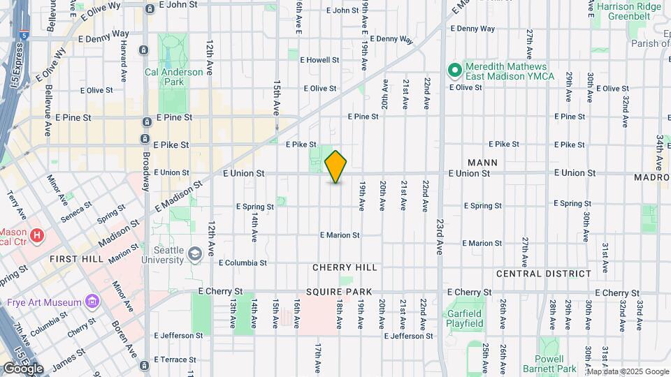 1123D 18th Ave Map and Location Details