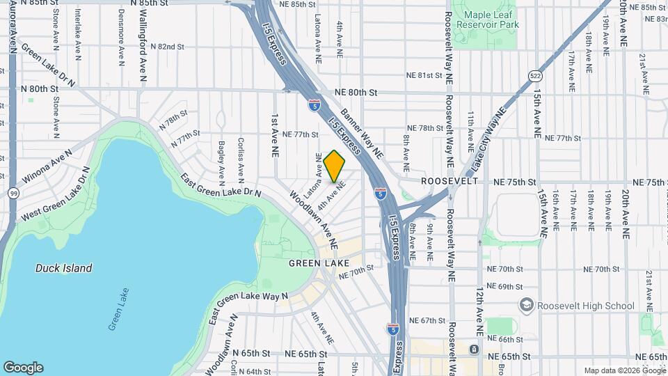 7447 4th Ave NE Map and Location Details