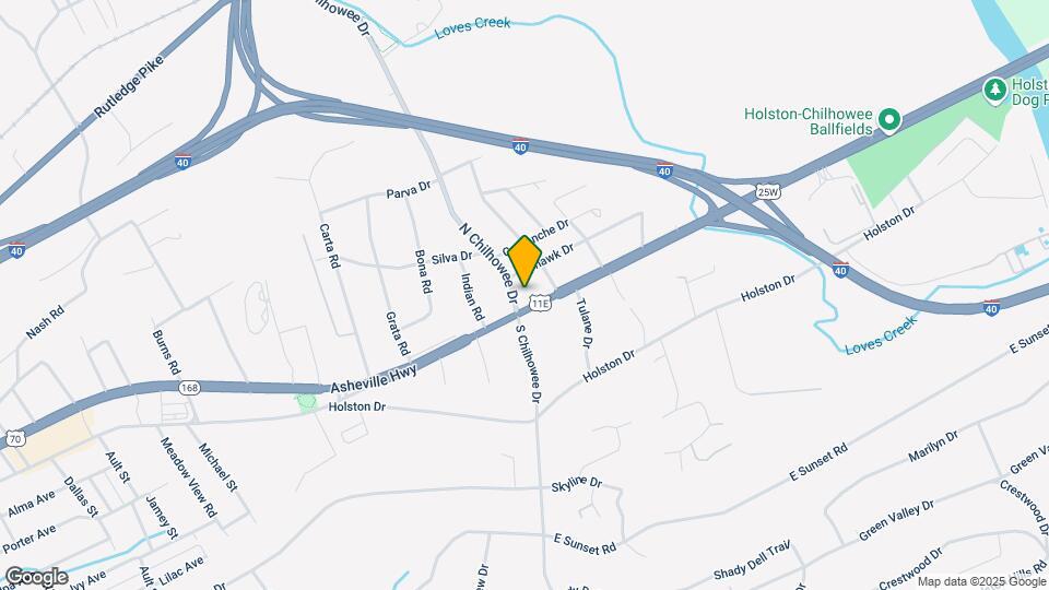 5101 Asheville Hwy Map and Location Details