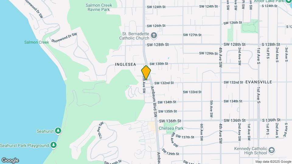 13064 12th Ave SW Map and Location Details