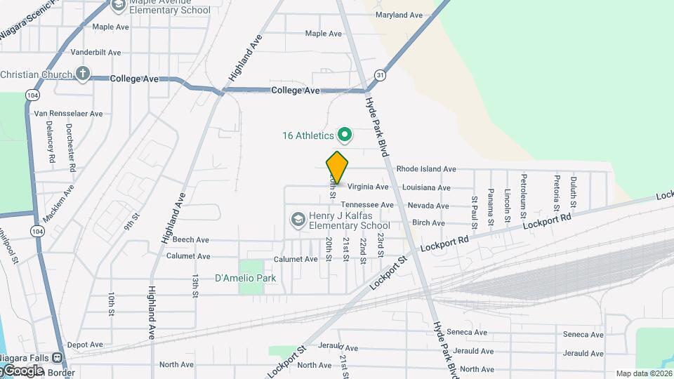 2003 Virginia Ave Map and Location Details