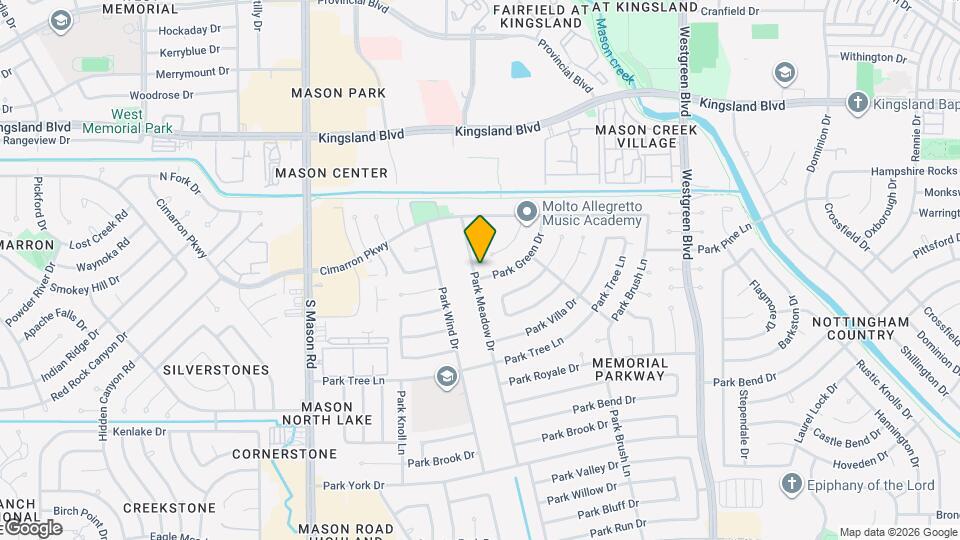 815 Park Meadow Dr Map and Location Details