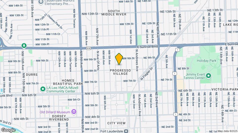 815 NW 3rd Ave Mapa y Detalles de la Ubicación