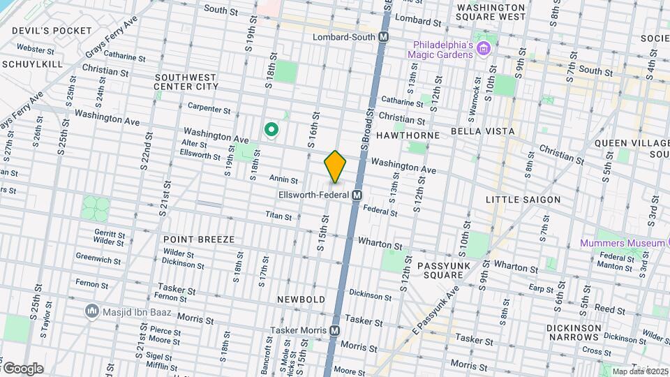 1155 S 15th St Map and Location Details