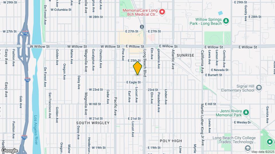 216 E Burnett St Map and Location Details