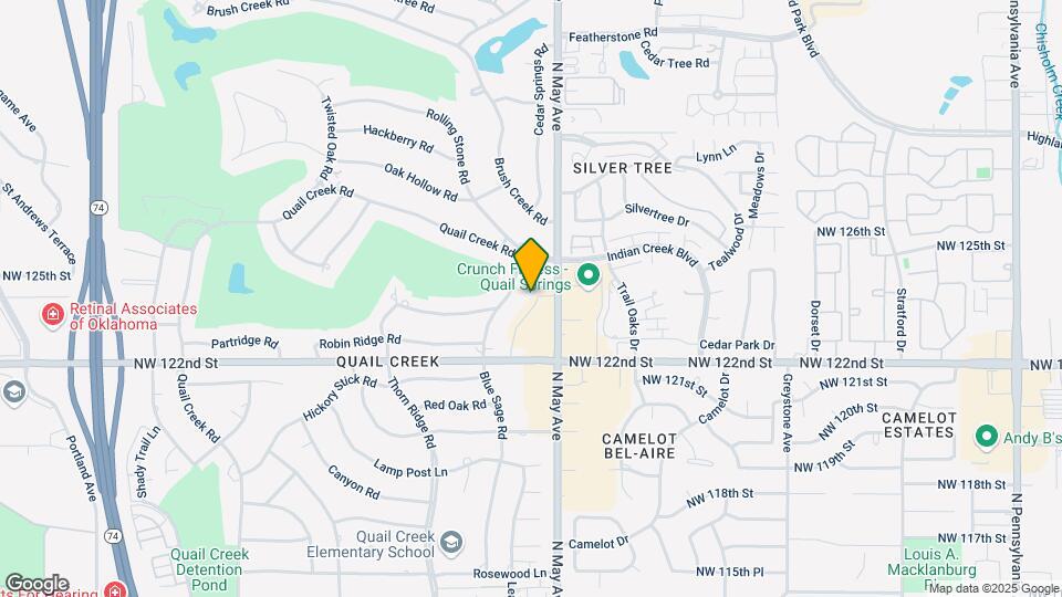 Cedar Springs Town Homes Map and Location Details