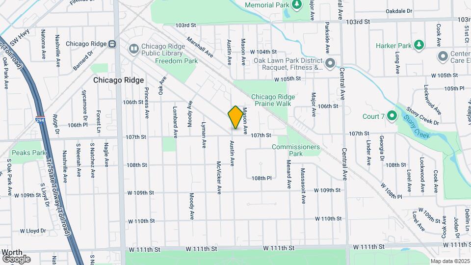 10657 Austin Ave Map and Location Details